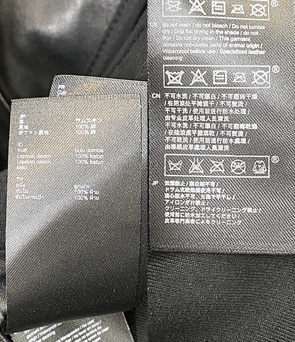 maje ライダースジャケット ラム ブラック キッズ SIZE 36 マジェ