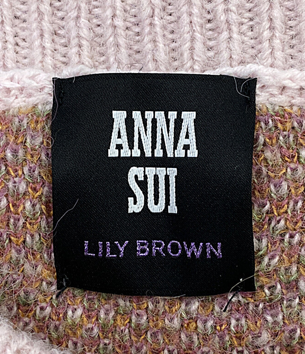 Lily Brown カーディガン ANNA SUI LWND254110 レディース SIZE F リリー ブラウン