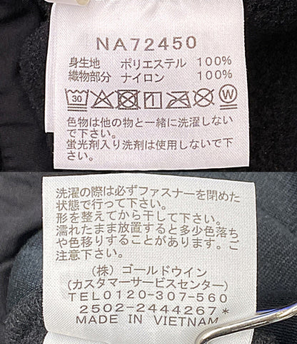 THE NORTH FACE フリースジャケット ブラック NA72450 メンズ SIZE M ザ・ノース・フェイス