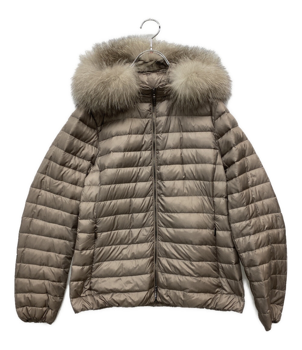 美品 MOORER ライナーダウンコート OME5205056 レディース SIZE 42 ムーレー
