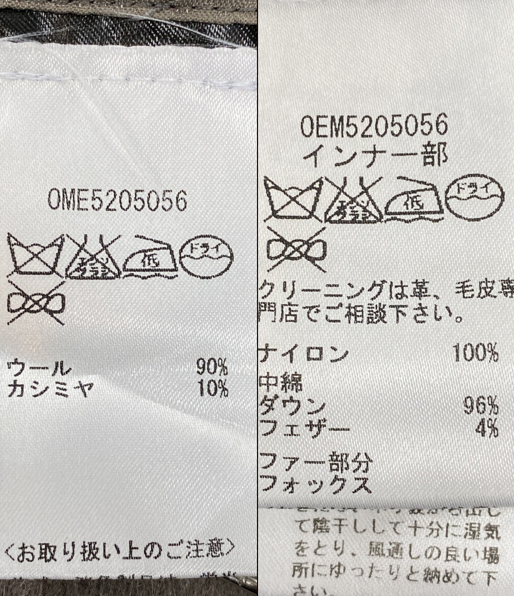 美品 MOORER ライナーダウンコート OME5205056 レディース SIZE 42 ムーレー