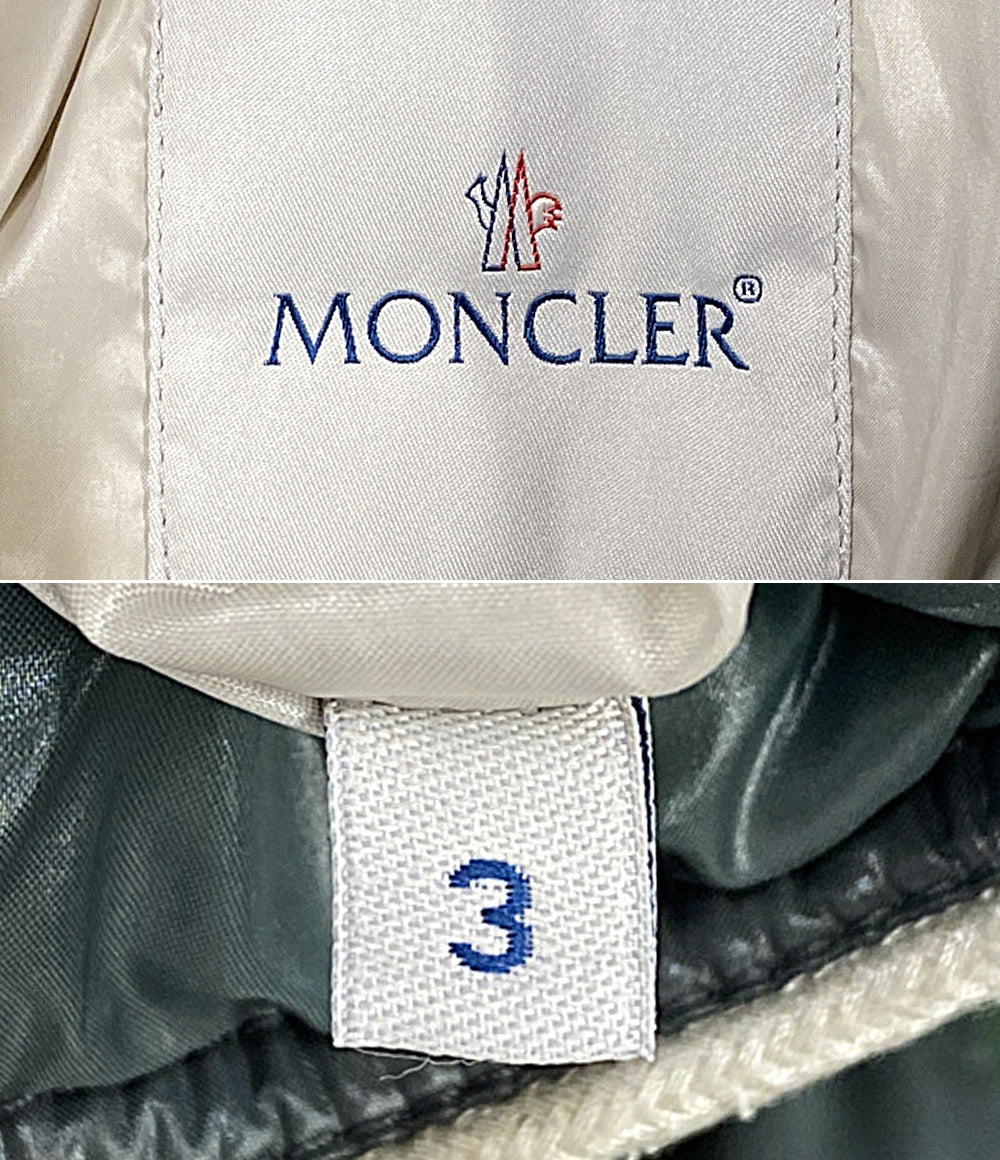 MONCLER ダウンジャケット BORROME オリーブカーキ レディース SIZE 3 モンクレール