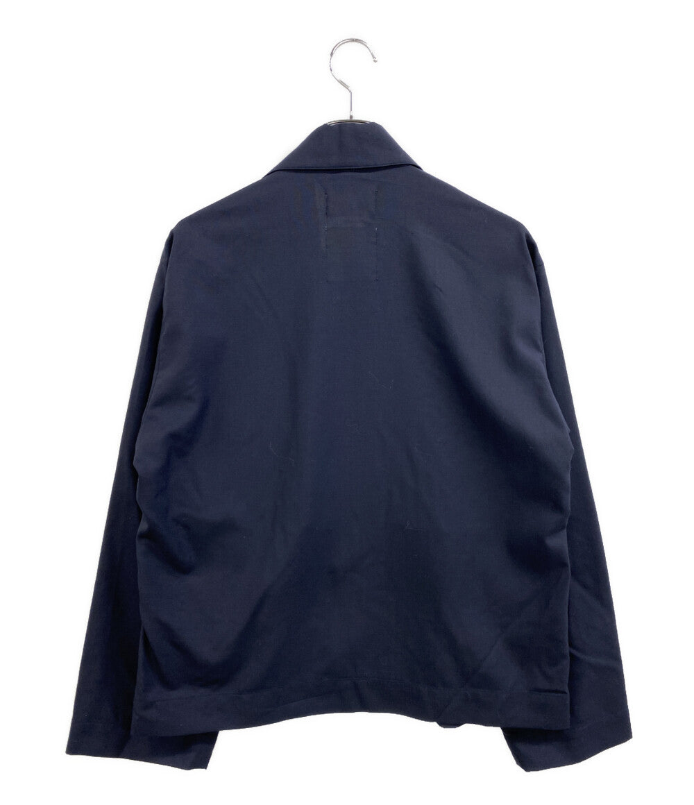 美品 MARKAWARE 長袖シャツ ネイビー ユーティリティCPOシャツ A20A-04SH01C メンズ SIZE 1 マーカウェア