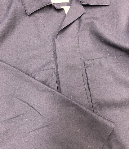 美品 MARKAWARE 長袖シャツ ネイビー ユーティリティCPOシャツ A20A-04SH01C メンズ SIZE 1 マーカウェア