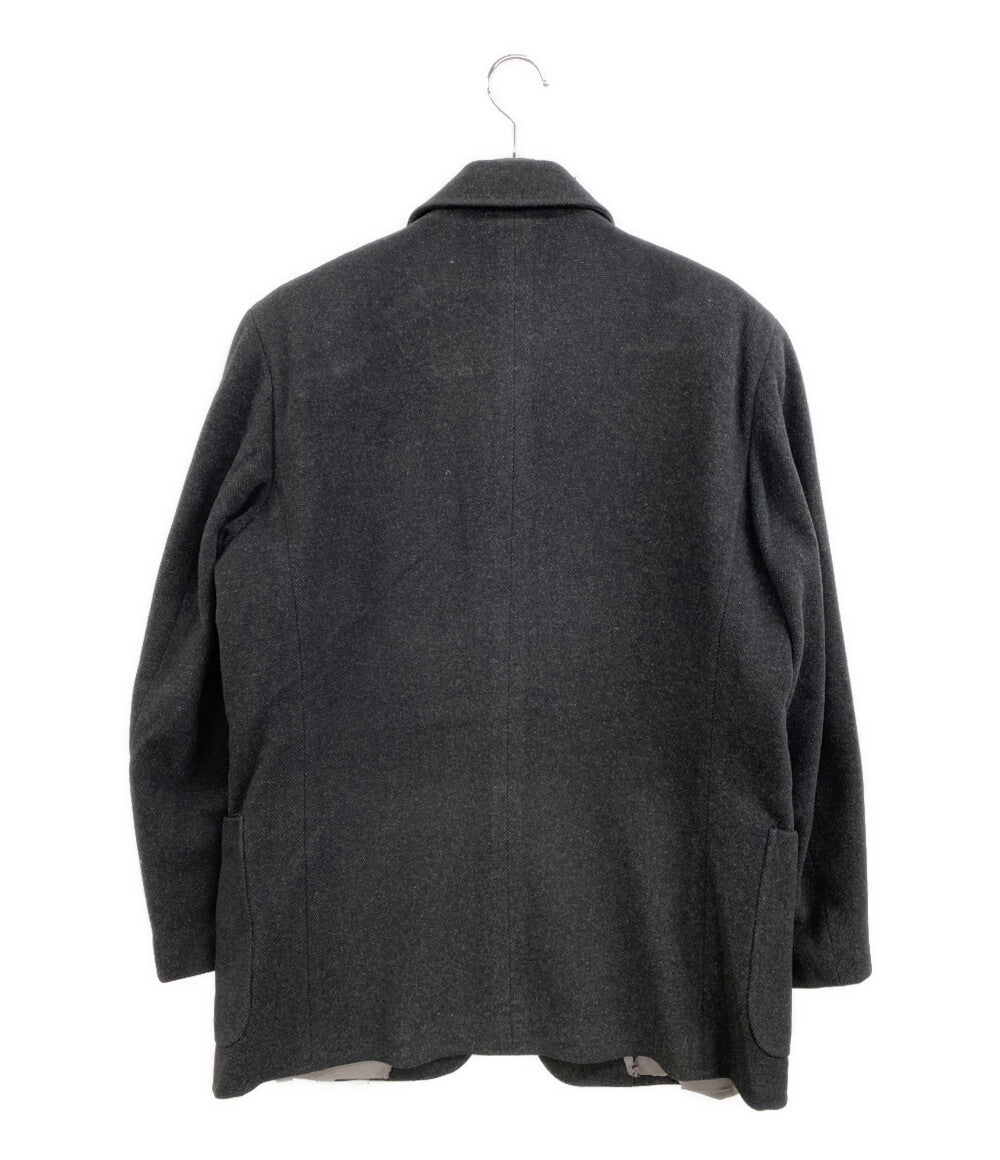 BURBERRY London コート ウールカシミヤ混 ブラック BRB86-512-08 レディース SIZE L バーバリーロンドン