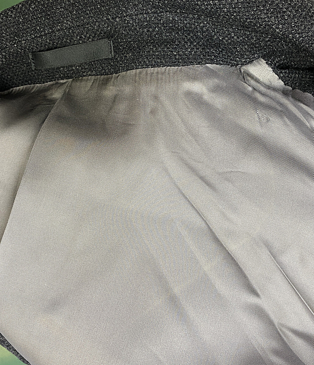 BURBERRY London コート ウールカシミヤ混 ブラック BRB86-512-08 レディース SIZE L バーバリーロンドン