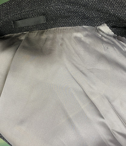 BURBERRY London コート ウールカシミヤ混 ブラック BRB86-512-08 レディース SIZE L バーバリーロンドン
