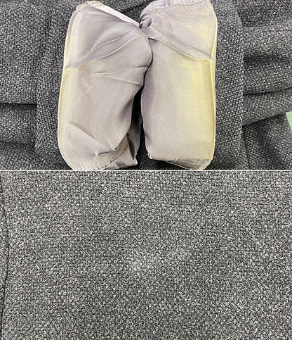 BURBERRY London コート ウールカシミヤ混 ブラック BRB86-512-08 レディース SIZE L バーバリーロンドン