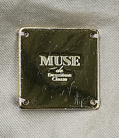 MUSE de Deuxieme Classe ミューズドゥドゥーズィエムクラス トレンチコート ブラウン 17-020-500 レディース SIZE 36