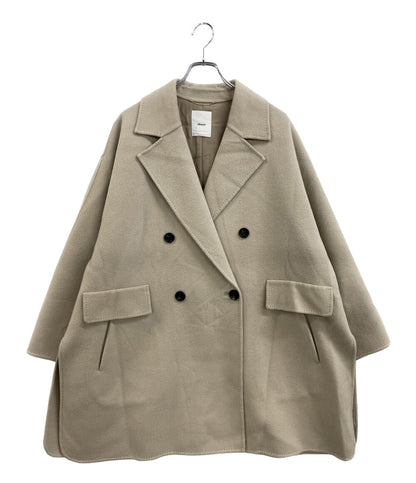 ebure コート ダブルビーバーショートコート 3410200089 レディース SIZE 38 エブール