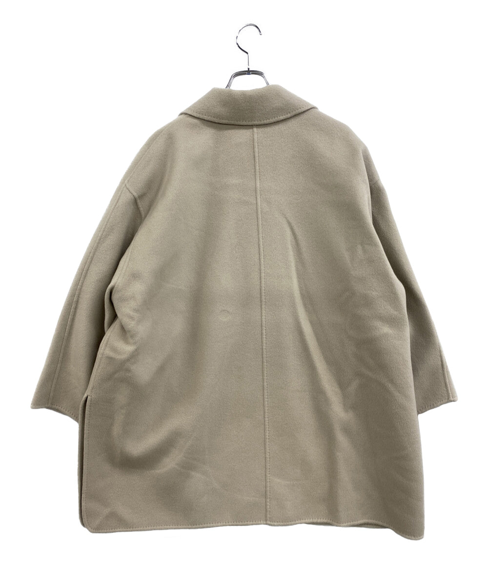 ebure コート ダブルビーバーショートコート 3410200089 レディース SIZE 38 エブール