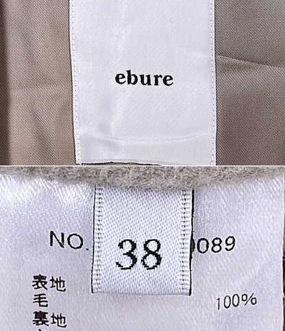 ebure コート ダブルビーバーショートコート 3410200089 レディース SIZE 38 エブール