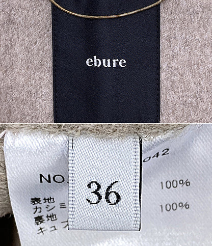 ebure ノーカラーコート 3210200042 レディース SIZE 36 エブール