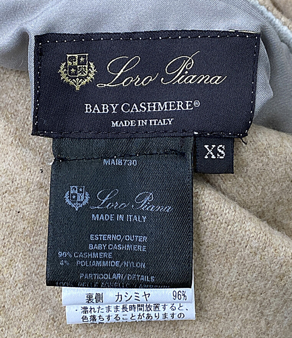 Loro Piana ベスト リバーシブルフーディベスト カシミヤ FAL7178 レディース SIZE XS ロロピアーナ