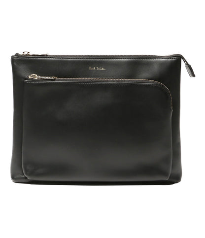 PAUL SMITH ショルダーバッグ レザー 2ポケットクロスボディバッグ メンズ ポールスミス