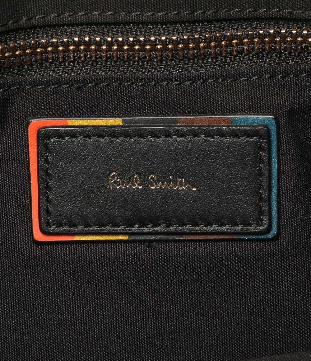 PAUL SMITH ショルダーバッグ レザー 2ポケットクロスボディバッグ メンズ ポールスミス