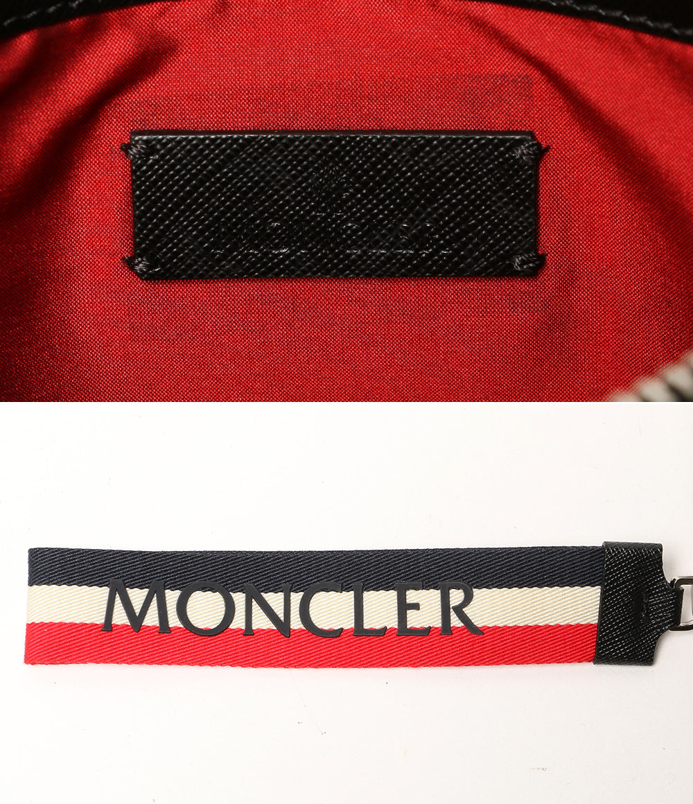 MONCLER セカンドバッグ Padded Puffer Leather Clutch メンズ モンクレール