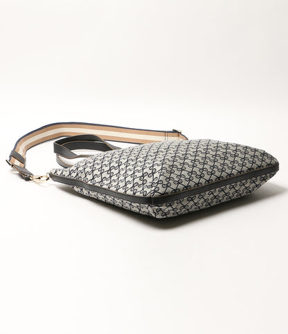 ANYA HINDMARCH トートバッグ リボン柄モノグラムキャンバス タッセル 2way レディース アニヤ・ハインドマーチ