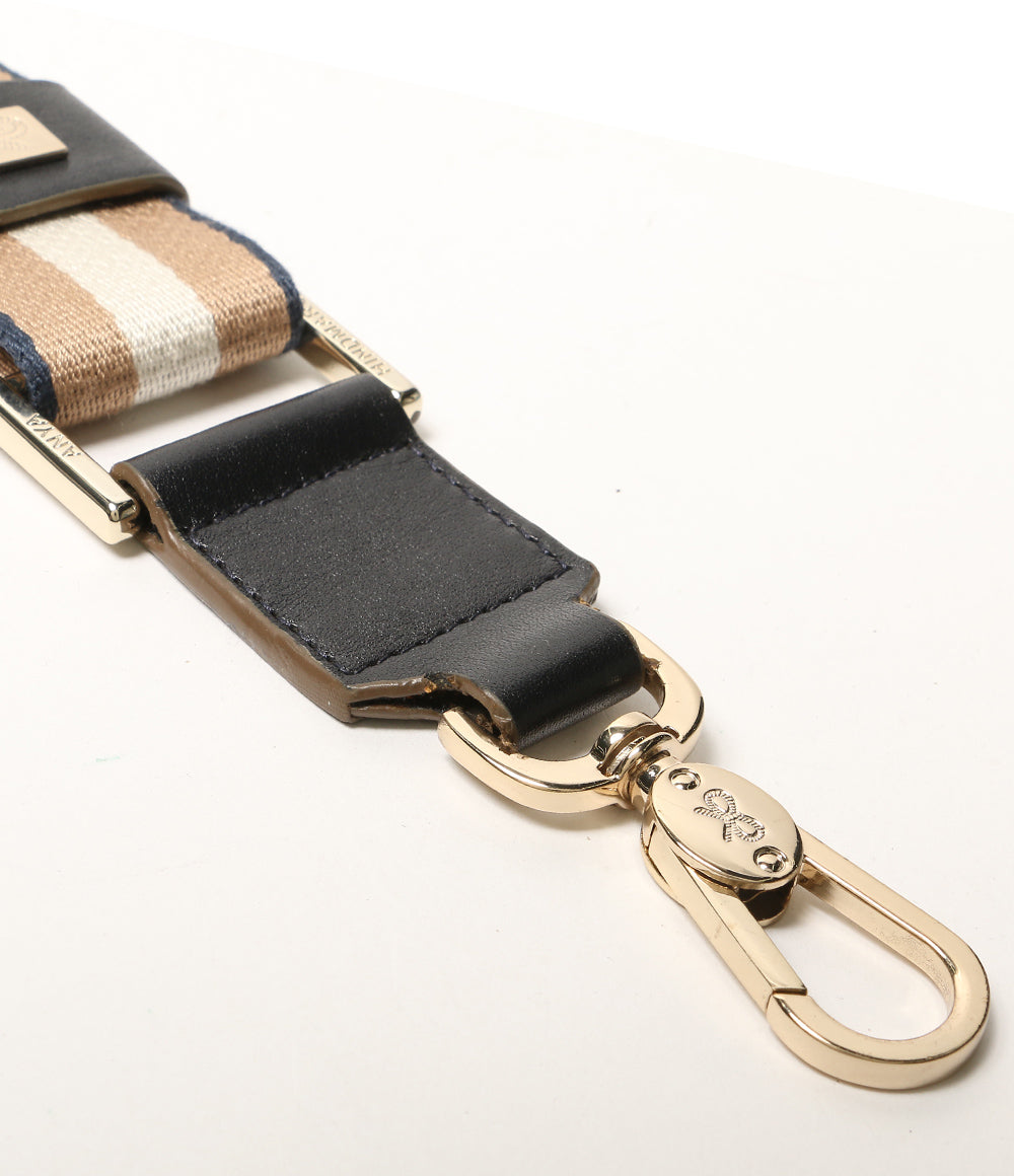ANYA HINDMARCH トートバッグ リボン柄モノグラムキャンバス タッセル 2way レディース アニヤ・ハインドマーチ