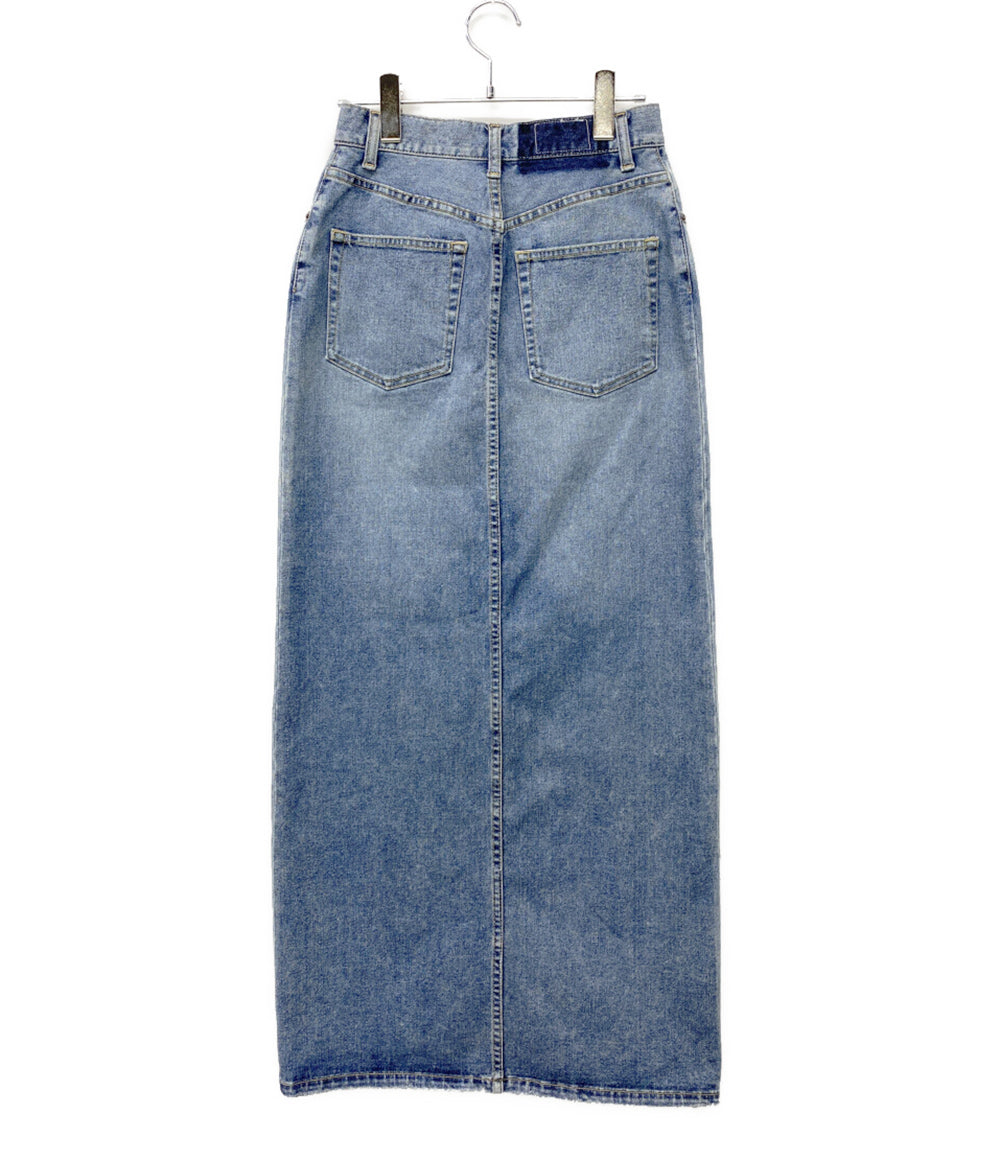 美品 THE NEWHOUSE ザ ニューハウス デニムスカート TNH NORMAN SKIRT レディース SIZE XS