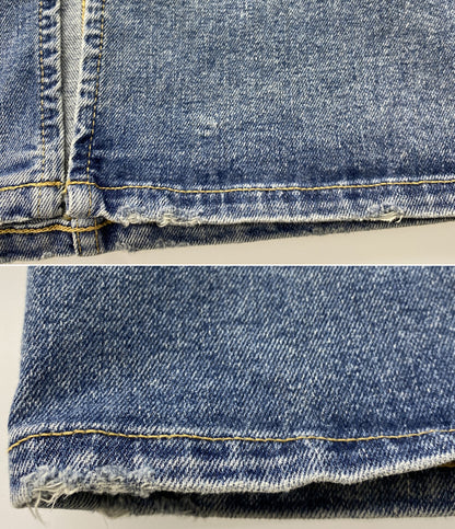 美品 THE NEWHOUSE ザ ニューハウス デニムスカート TNH NORMAN SKIRT レディース SIZE XS