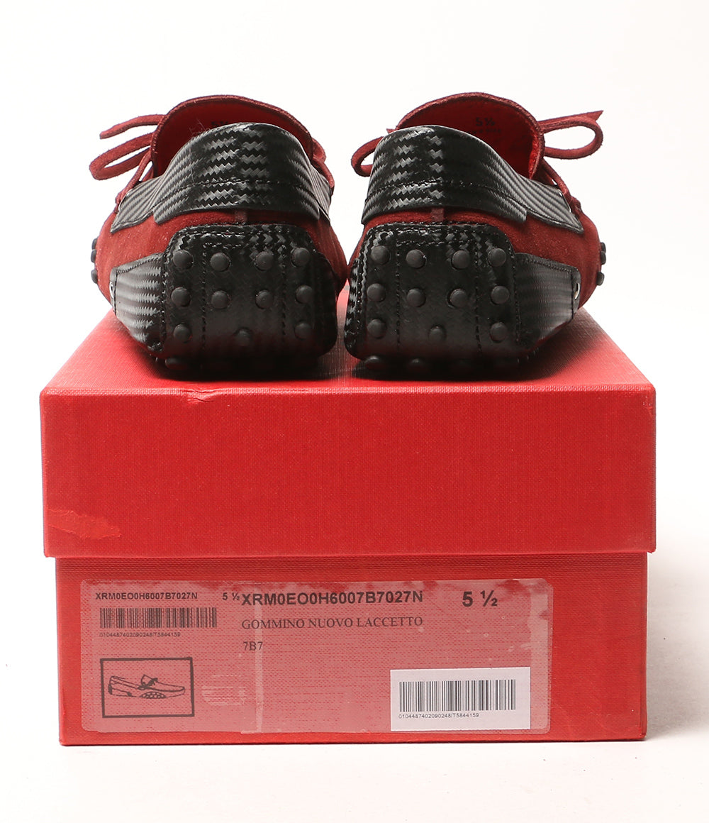 TOD'S×FERRARI フェラーリ ドライビングシューズ ゴンミーニ メンズ SIZE 5 1/2 トッズ