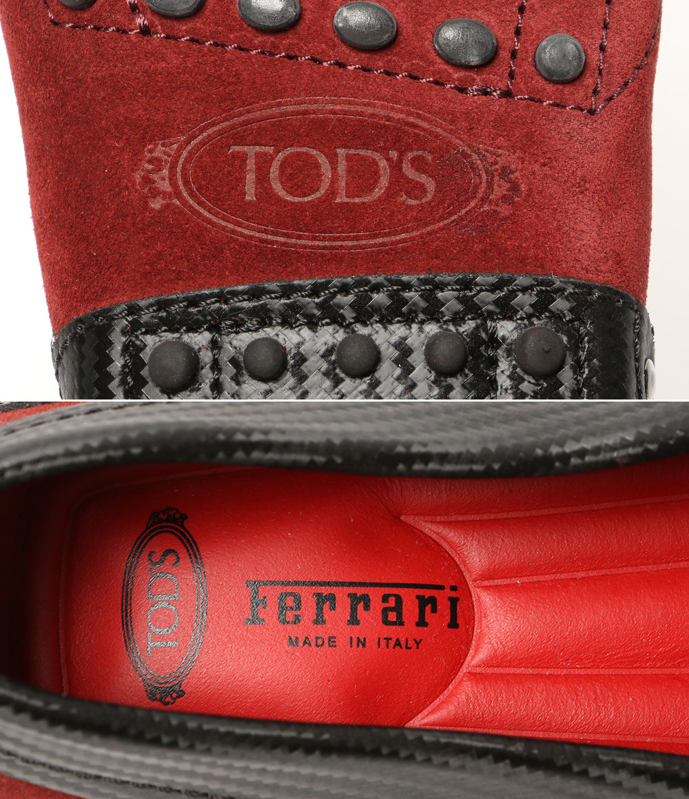 TOD'S×FERRARI フェラーリ ドライビングシューズ ゴンミーニ メンズ SIZE 5 1/2 トッズ