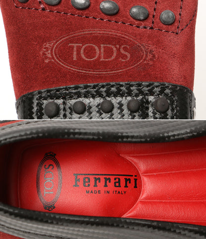TOD'S×FERRARI フェラーリ ドライビングシューズ ゴンミーニ メンズ SIZE 5 1/2 トッズ