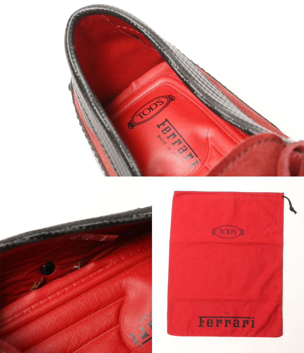 TOD'S×FERRARI フェラーリ ドライビングシューズ ゴンミーニ メンズ SIZE 5 1/2 トッズ
