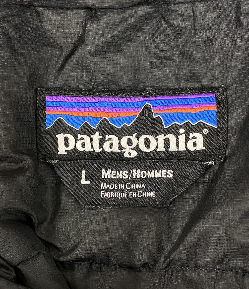 patagonia ジャケット ナイロン ブラック ダウンインナー付き メンズ SIZE L パタゴニア