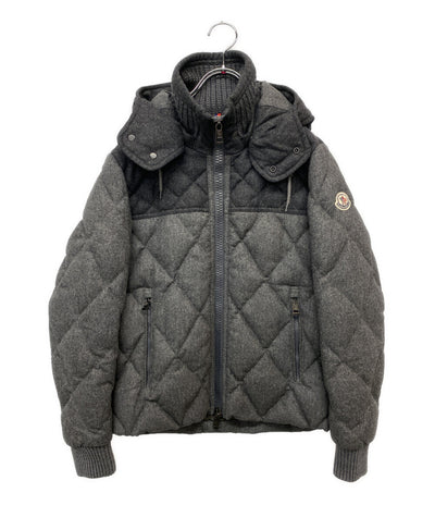 MONCLER ダウンジャケット LABASTIDE GIUBBOTTO ウール キルティング レディース SIZE - モンクレール