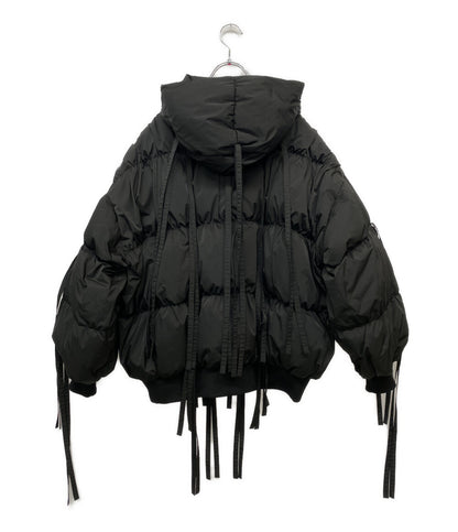 ENFOLD ダウンジャケット 300IA130-1581 RIBBON DOWN-JAKET BLK レディース SIZE 36 エンフォルド