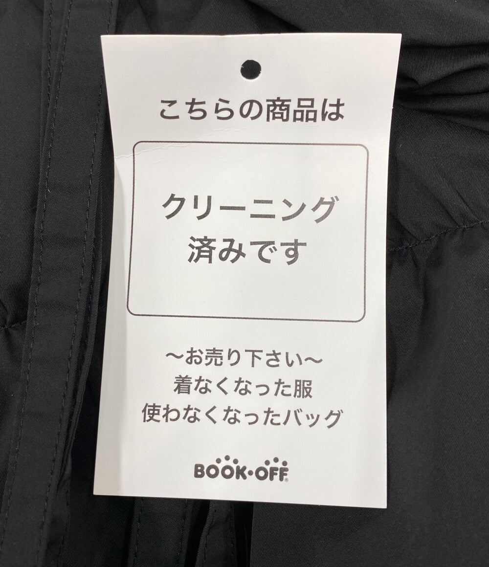 ENFOLD ダウンジャケット 300IA130-1581 RIBBON DOWN-JAKET BLK レディース SIZE 36 エンフォルド