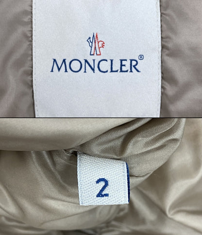 MONCLER ダウンコート LAVEDAN ベージュ 142-093-49375-49 レディース SIZE 2 モンクレール