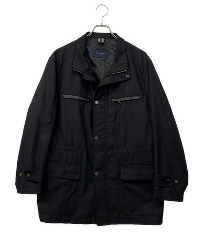 BURBERRY LONDON コート ブラック BBP29-810-09 メンズ SIZE L バーバリーロンドン