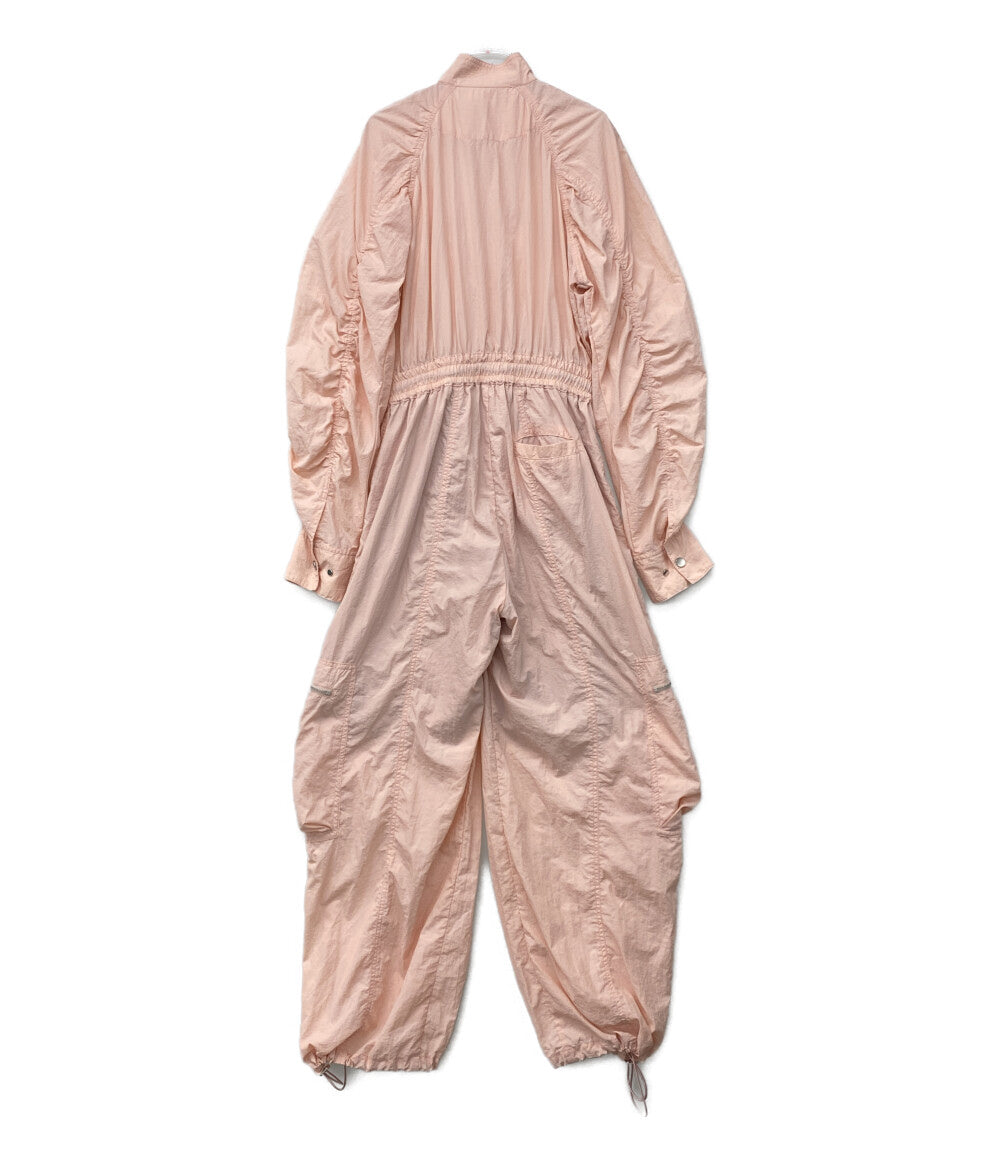 MAISON SPECIAL つなぎ オールインワン ナイロン ピンク レディース SIZE 38 メゾンスペシャル