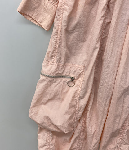 MAISON SPECIAL つなぎ オールインワン ナイロン ピンク レディース SIZE 38 メゾンスペシャル