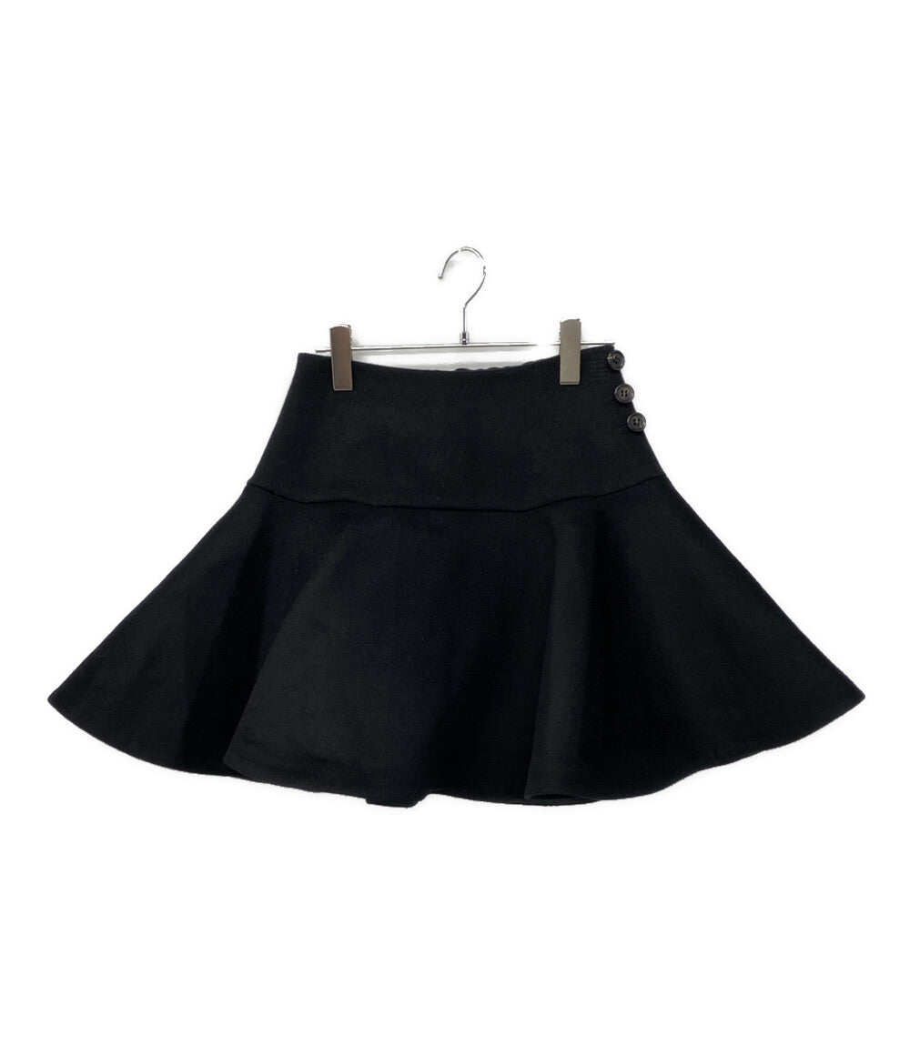BORDERS at BALCONY ウールミニスカート 切替 BD2421-3H-31 レディース SIZE 36 ボーダーズ アット バルコニー