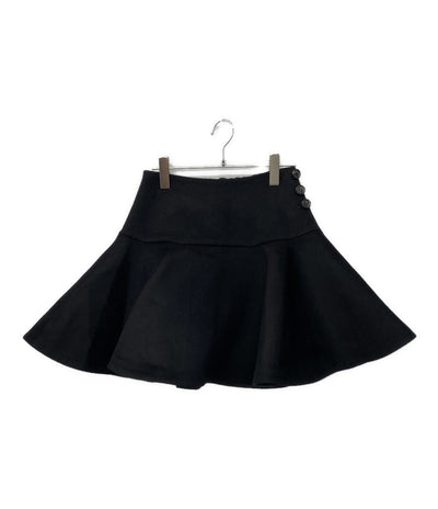 BORDERS at BALCONY ウールミニスカート 切替 BD2421-3H-31 レディース SIZE 36 ボーダーズ アット バルコニー