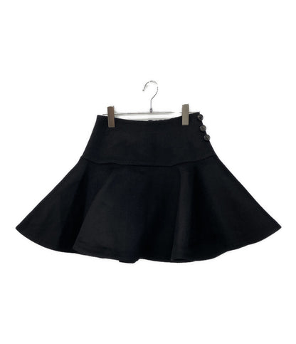 BORDERS at BALCONY ウールミニスカート 切替 BD2421-3H-31 レディース SIZE 36 ボーダーズ アット バルコニー