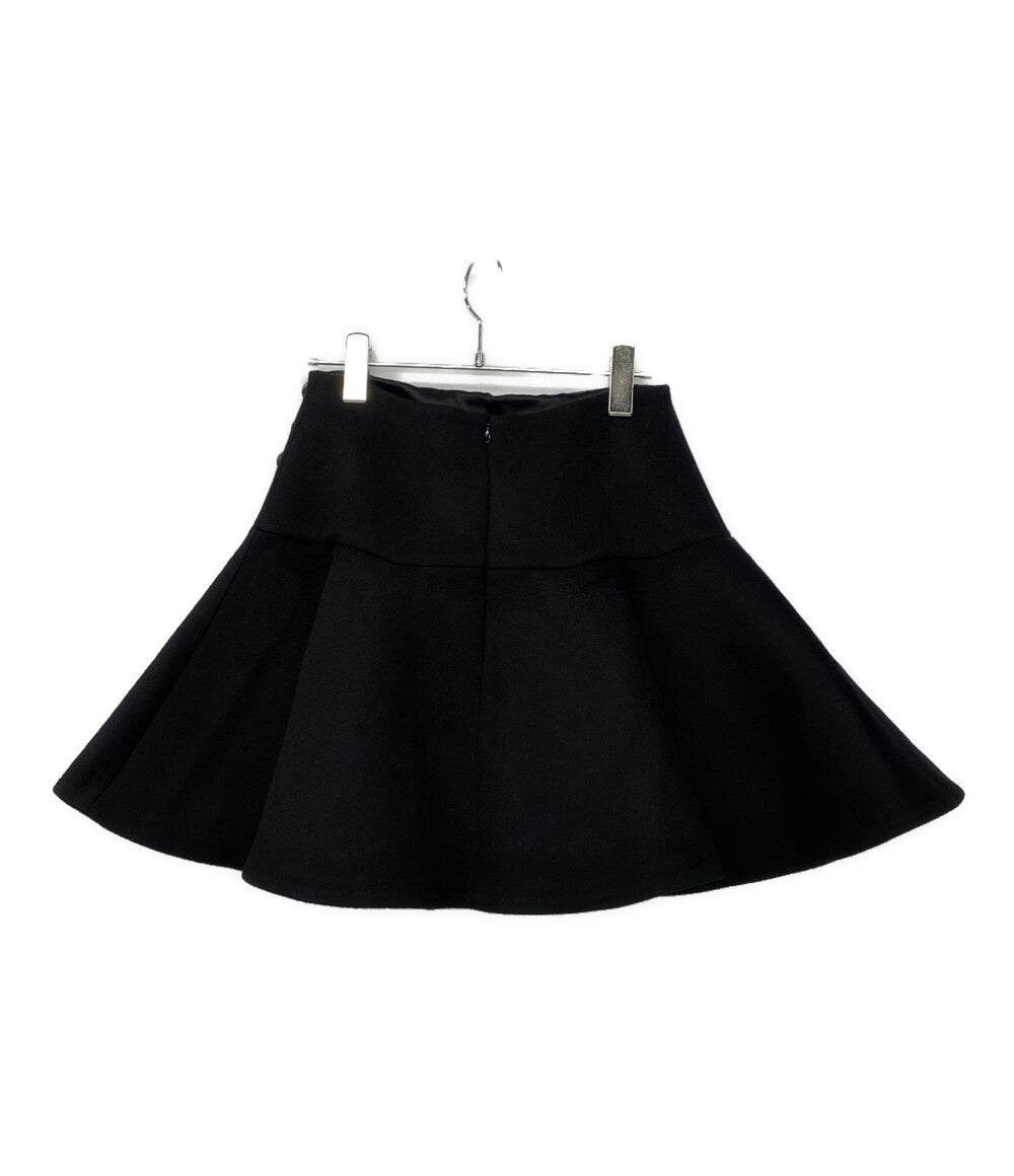 BORDERS at BALCONY ウールミニスカート 切替 BD2421-3H-31 レディース SIZE 36 ボーダーズ アット バルコニー