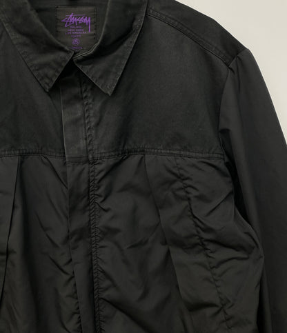STUSSY ブルゾン ブラック ジップアップ メンズ SIZE XL ステューシー