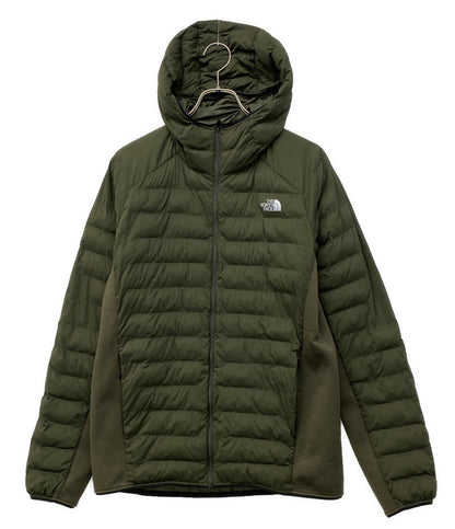 THE NORTH FACE 中綿ジャケット ジップアップ 切替 カーキ NY82173 メンズ SIZE L ザ・ノース・フェイス