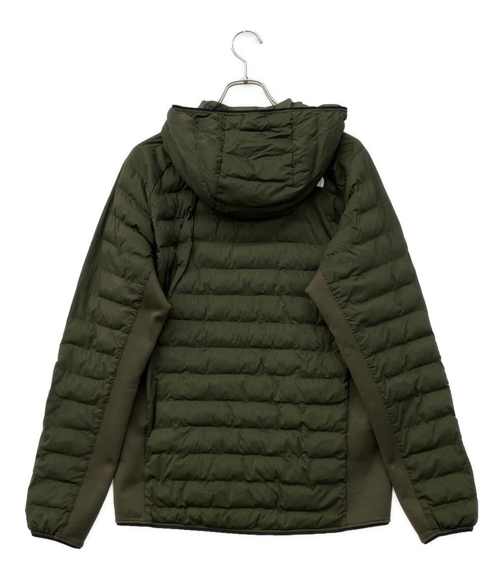 THE NORTH FACE 中綿ジャケット ジップアップ 切替 カーキ NY82173 メンズ SIZE L ザ・ノース・フェイス