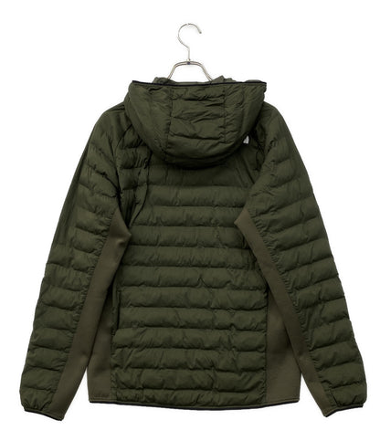 THE NORTH FACE 中綿ジャケット ジップアップ 切替 カーキ NY82173 メンズ SIZE L ザ・ノース・フェイス