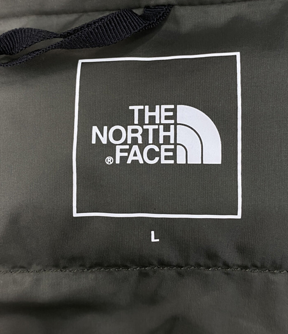 THE NORTH FACE 中綿ジャケット ジップアップ 切替 カーキ NY82173 メンズ SIZE L ザ・ノース・フェイス