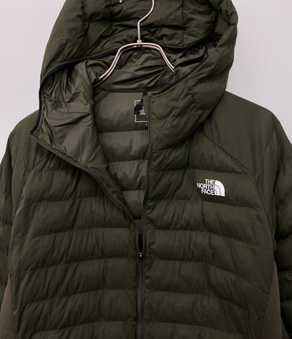 THE NORTH FACE 中綿ジャケット ジップアップ 切替 カーキ NY82173 メンズ SIZE L ザ・ノース・フェイス