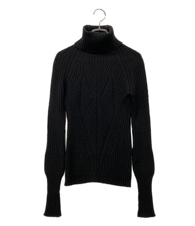 Alexander Mcqueen ニット タートルネック ブラック レディース SIZE XS アレキサンダーマックイーン