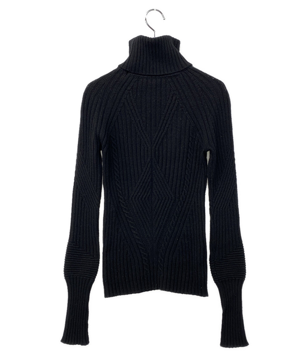 Alexander Mcqueen ニット タートルネック ブラック レディース SIZE XS アレキサンダーマックイーン
