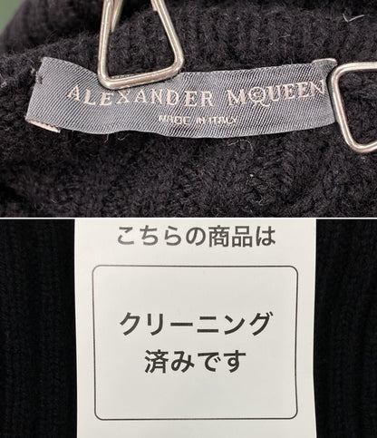 Alexander Mcqueen ニット タートルネック ブラック レディース SIZE XS アレキサンダーマックイーン